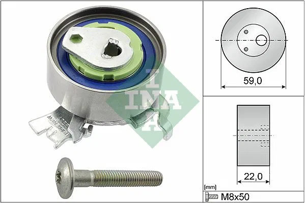 55567191 Triger Gergi Rulmanı Opel Astra F 1.4 / 1.6 92-98 | 531051830 INA
