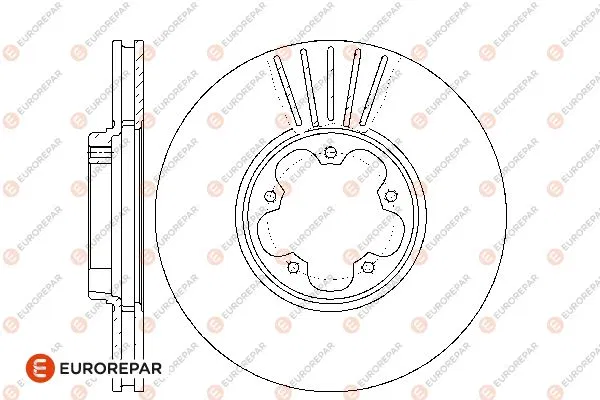 E:2 Ön Fr Disk Ford Transit | 1667862180 EUROREPAR