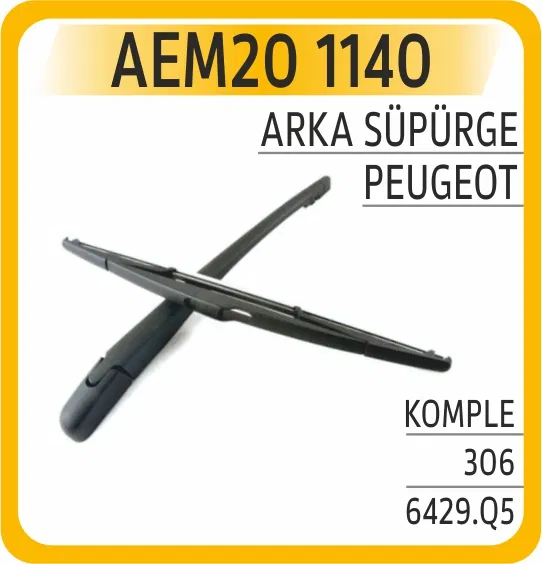 6429Q5 Arka Süpürge Komple Peugeot 306 | 1140 AEM
