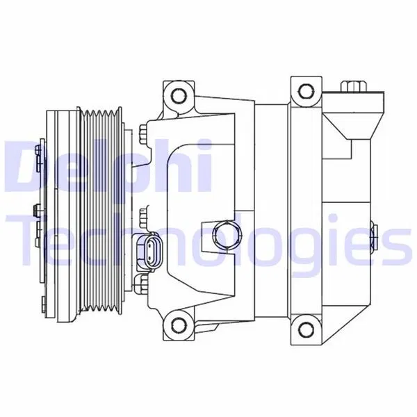 95925480 Kompresör Daewoo Nubira | CS10095-12B1 DELPHI