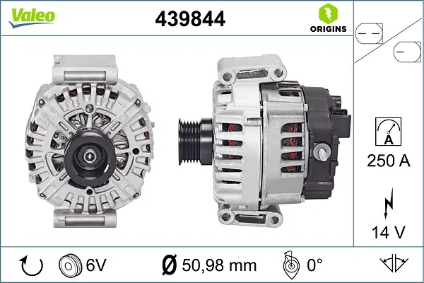 0009061622 Alternatör | 439844 VALEO
