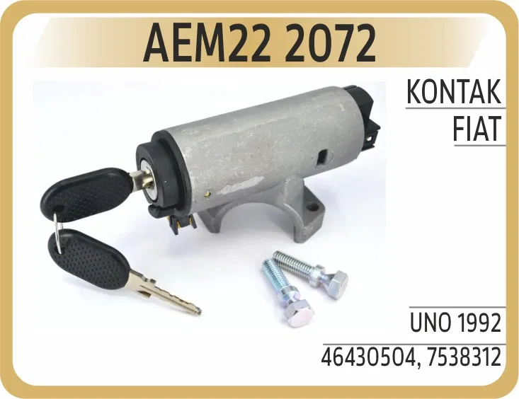 46430504 Kontak Gövdesi Anahtarlı Fiat Uno | 2072 AEM