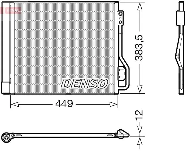 A4515000154 Klima Radyatörü | DCN16002 DENSO