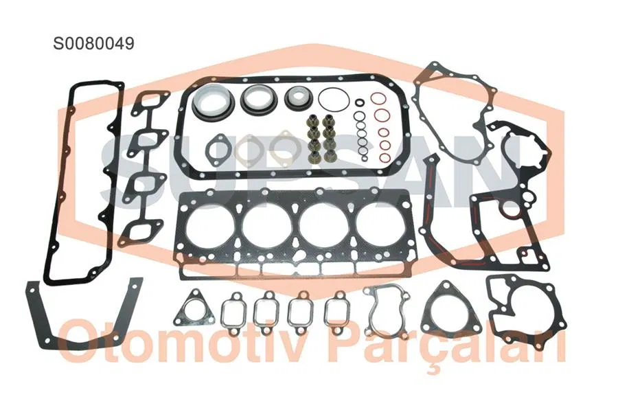 924F6008AAT Tam Conta Takımı Keçeli Ve Subap Lastikli Ford York 2.5L-DI | S0080049 SUPSAN