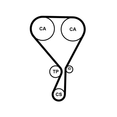1654515980 Triger Seti | CT1228K4PRO CONTINENTAL