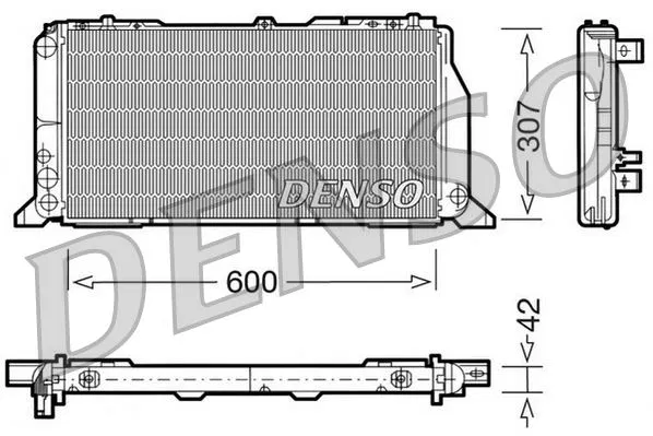 893121251 Su Radyatörü | DRM02013 DENSO