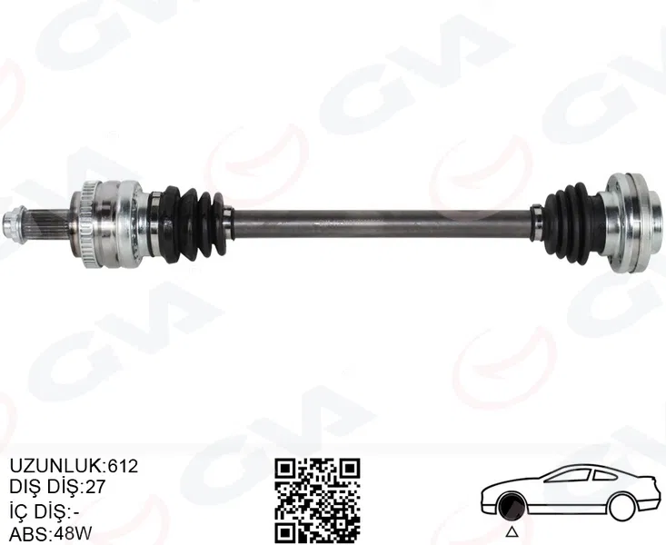 33217523959 Komple Aks Arka Sol BMW E81 E82 E87 E90 E91 E92 E9 | 4499184 GVA