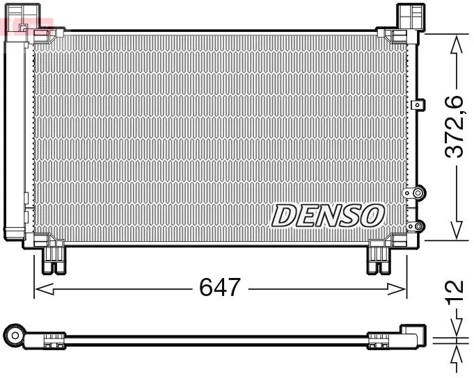 8846053080 Klima Radyatörü | DCN50053 DENSO