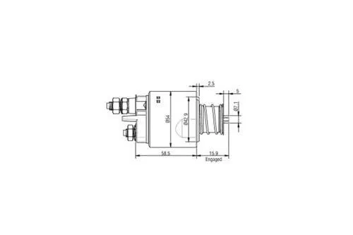 46823548 Mars Otomatıgı 12V Fiat Albea / Doblo 1.3 Multijet / Opel Corsa / Combo 1,3 CDTI-X5+3 | 594646 VALEO