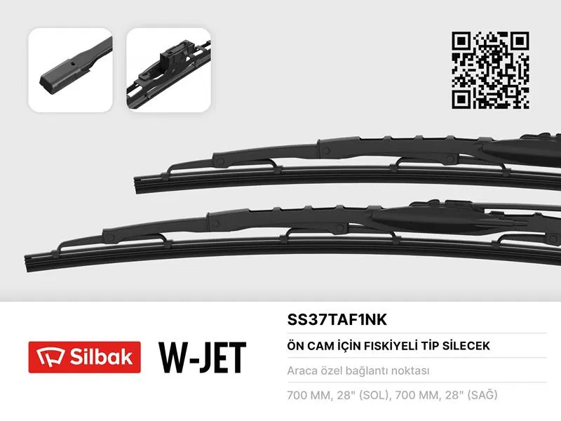 Silecek Süpürgesi 700 Mm Mercedes Actros Mp 4 [ Yeni Model ] | SS37TAF1NK SILBAK