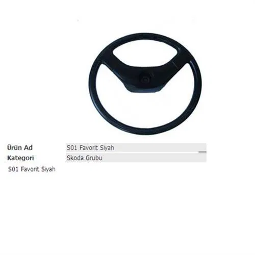 0080 Direksiyon Simidi Siyah Skoda Ym (00014) | EKOL