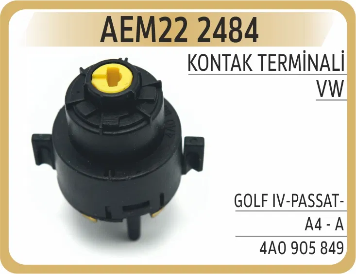 4A0905849 Kontak Terminali Golf IV - Passat - A4 - A | 2484 AEM