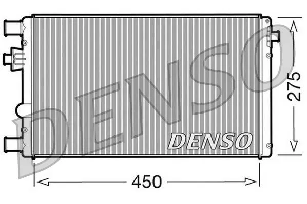 46558704 Su Radyatörü Fiat Seicento 600 | DRM09042 DENSO
