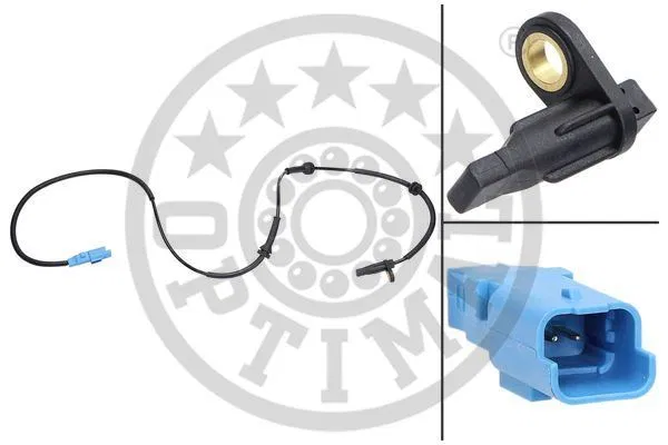 4545.97 ABS Devir Sensörü Ön C2-C3-P1007 02- | 06-S129 OPTIMAL