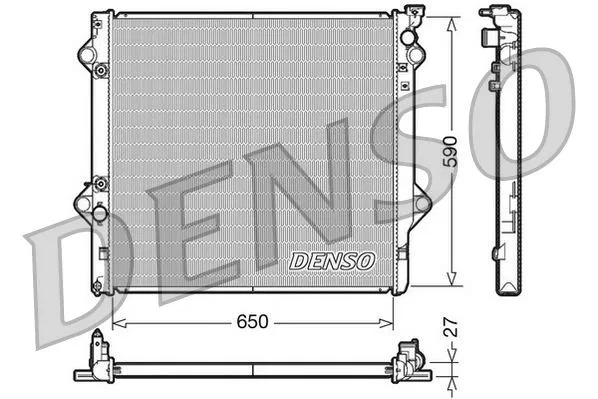 1640031350 Su Radyatörü | DRM50047 DENSO