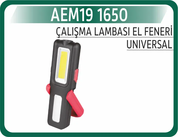 Lamba Led Şarjlı El Feneri | AEM19-1650 AEM