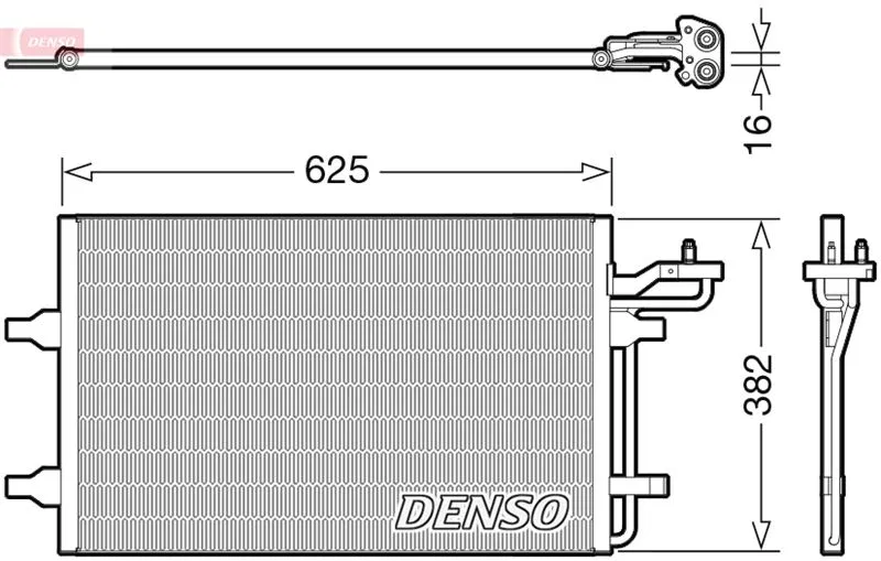 31356002 Klima Radyatörü | DCN33009 DENSO