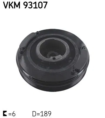 074105251AC Krank Kasnagı VW Crafter 30-50 | vkm 93107 SKF