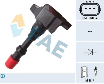 30520PWA003 Ateşleme Bobini | 80297 FAE