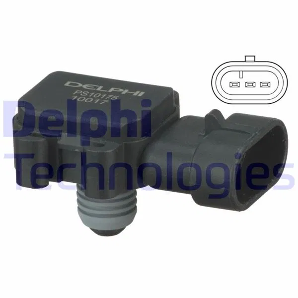 7700111957 Map Sensörü Nissan Interstar, Primestar, Opel Movano, Vivaro, Renault Clio, Kangoo, Kangoo Express, Master, Megane, Scenic, Symbol, Thalia, Trafic | PS10175 DELPHI