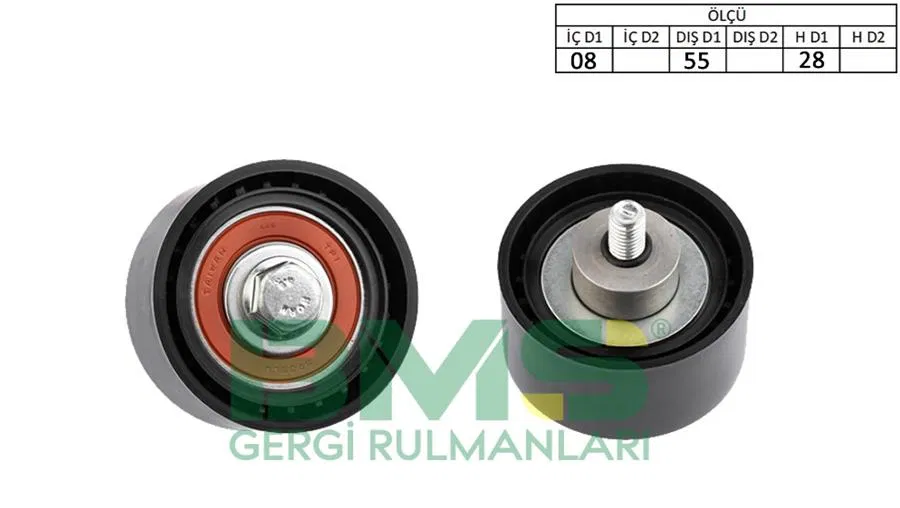 11287800562 Kayış Gergi Rulmanı BMW N47 N57 E87 E90 F10 E83 | 520 BMS