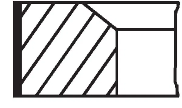 7701470248 Segman 80.00 Mm (+0.50) Renault Kangoo 1.9 00-, Laguna I 1.9 97-03, Megane I 00-03, Trafic II 1.9 01-, Opel Vivaro 1.9 01- | 02158V2 MAHLE