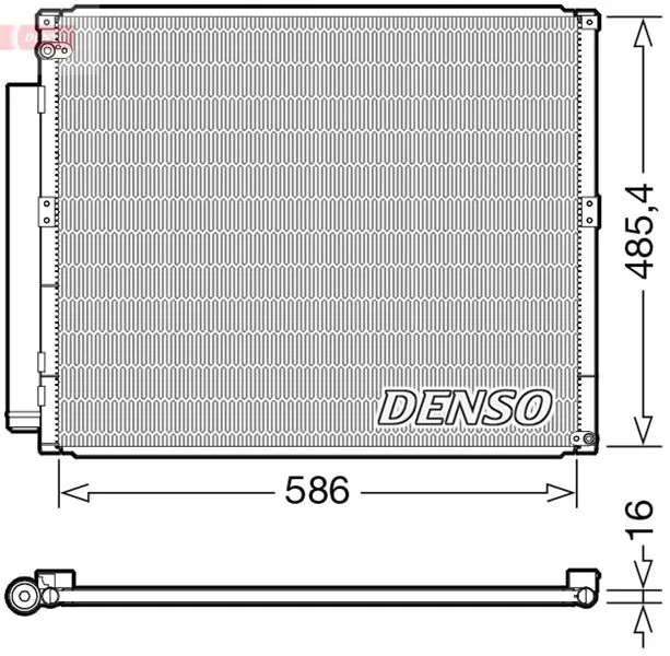8846035320 Klima Radyatörü | DCN50113 DENSO