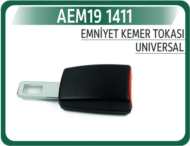 1411 Emniyet Kemeri Tokası Universal | AEM