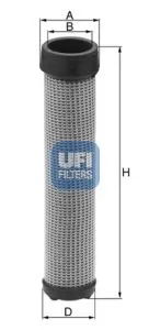 72106912 Air Case CONSTRUCTION-HITACHI | 2756700 UFI