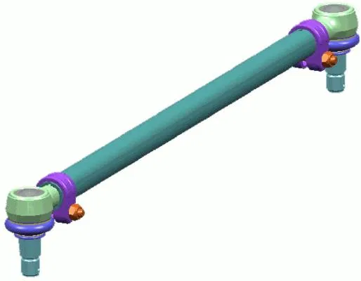 504113827 Steering Tie Rod | 3465201 LEMFÖRDER