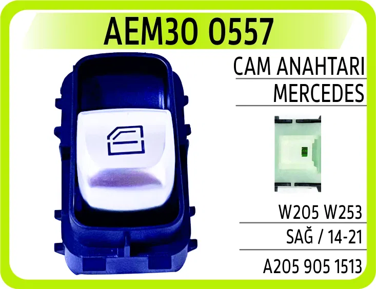 A2059051513 Cam Acma Salteri (TEKLI. Bej 8R73) Mercedes W205 X | 0557 AEM