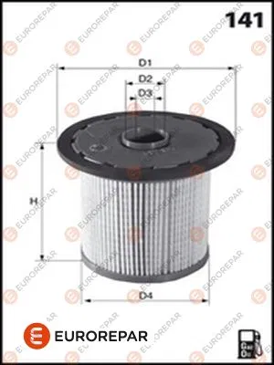 5M5Q9176AA Mtrn Filtresi Ford Mondeo IV | E148076 EUROREPAR