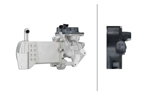 03L131512AQ EGR MODÜLÜ,12V,ELEKTRİKLİ,5-KUTUPLU,VW Amarok | 6NU 358 167 061 HELLA