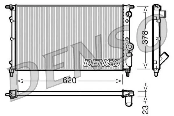 7700795175 Su Radyatörü | DRM23022 DENSO
