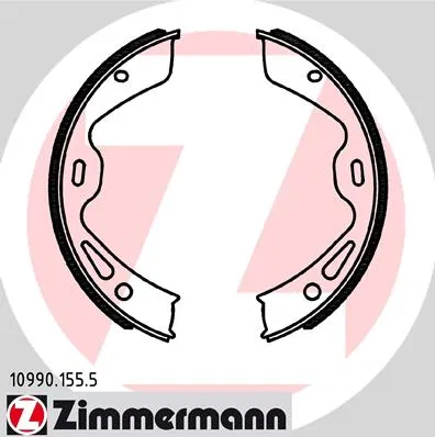 298698533 Pabuçlu Fren Balatası 986487920 | 10990.155.5 ZIMMERMANN