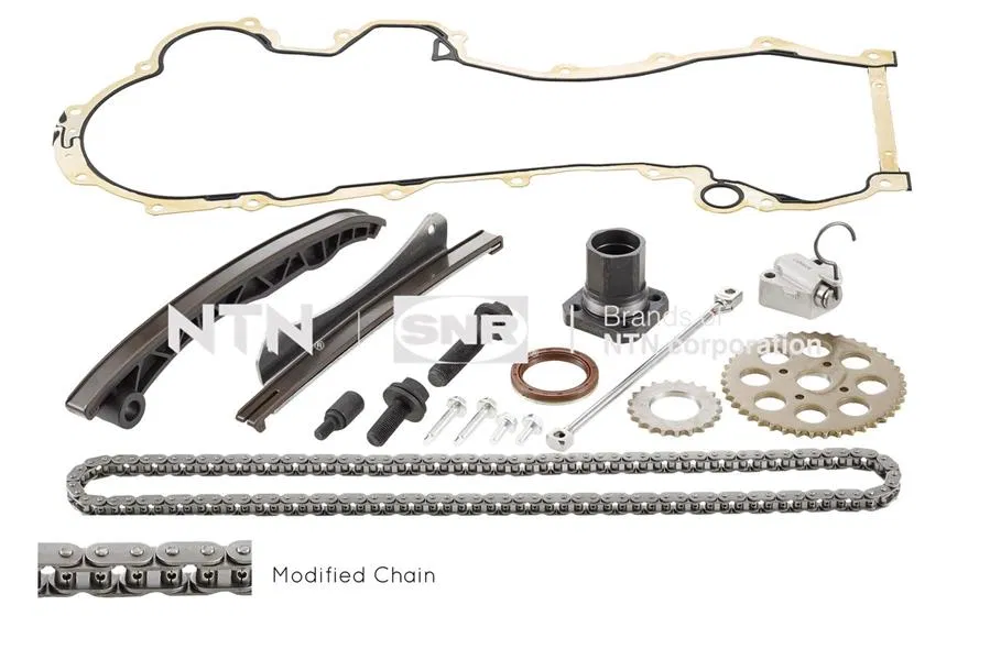 71777824 Zincir Seti Contalı ( Fiat Egea 500 Doblo Fiorino Linea Idea Panda Punto Albea Opel Astra H-J Combo Corsa D 1.3 Cdti Alfa Romeo Mito 1.3 Jtd ) | KDC45803 SNR