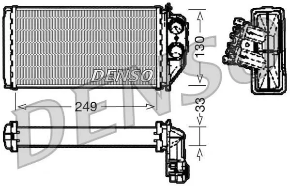 6448K4 Isıtma Sistemi | DRR21002 DENSO