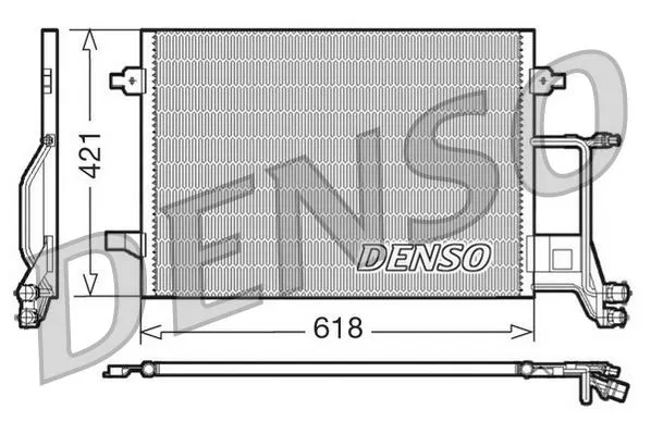 4B0260403T Klima Radyatörü Audi A6 C5 | DCN02013 DENSO
