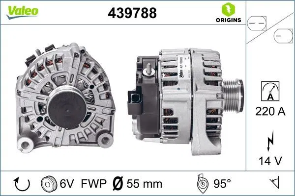 12317823345 Alternatör BMW | 439788 VALEO