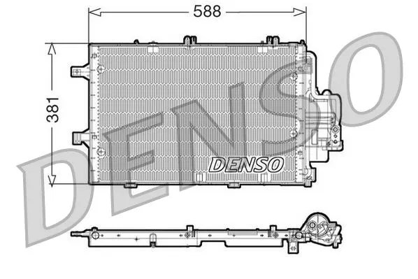 93183711 Klima Radyatörü | DCN20020 DENSO