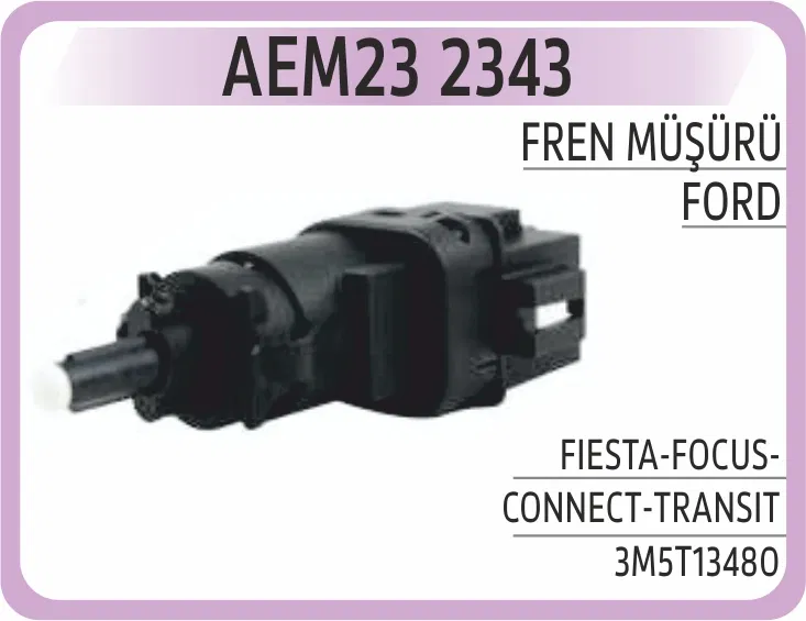 3M5T13480AC Fren Müşürü Fiesta V-VI-Focus II-Fusion-Mondeo IV | 2343 AEM