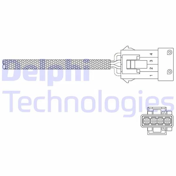 Oksijen Sensörü Volvo S70 | ES11035-12B1 DELPHI