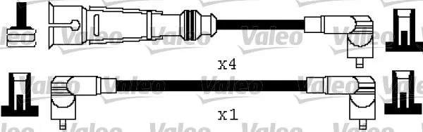 VW_EUR_FCX_346415 Ateşleme Kablo TK. Volkswagen Polo 8V (95-99) | VALEO