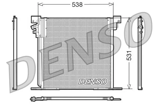 6388350170 Klima Radyatoru Mercedes-Benz Vito | DCN17030 DENSO