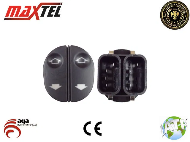 96FG14529BC Cam Kaldırma Anahtarı Ön Sol 8 Pin Çiftli Ford Fiesta V 01-08, Fusion 02-, Ka 01-08, Puma 97-, Transit Connect 02 02-13 | 182 02 041 MAXTEL