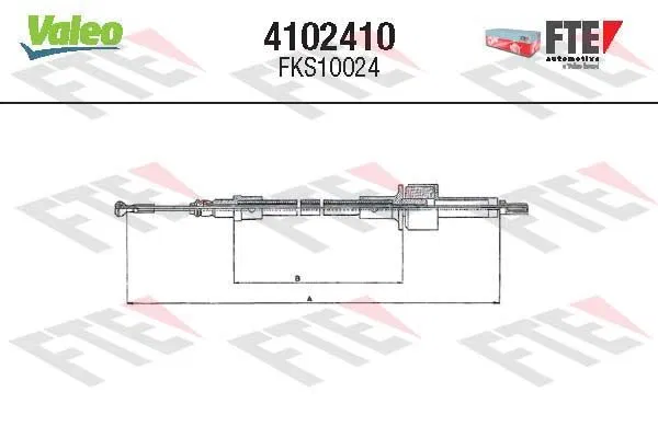91AB7K553AC Aksesuar Ford Escort V | 4102410 VALEO
