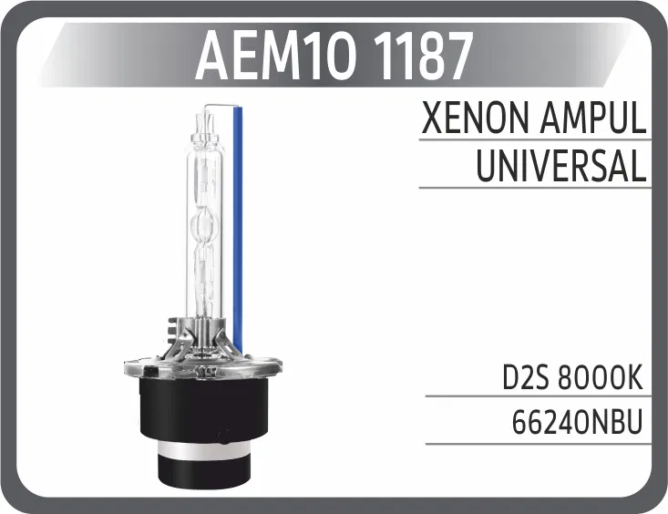 Xenon Ampul D2S 8000K | 1187 AEM