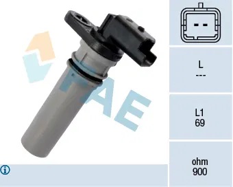 55185789 Sensör Sanzıman Hiz Punto / Bravo / Fiorino / Astra H / Corsa D 1.2-1.3-1.4 | 79256 FAE