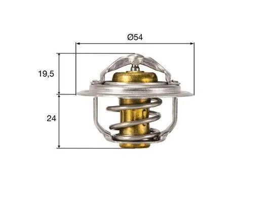 03L121113A Termostat Thermostat İnsert | TX21282D MAHLE