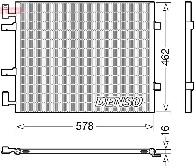 4417650 Klima Radyatörü Opel Vivaro A | DCN20041 DENSO